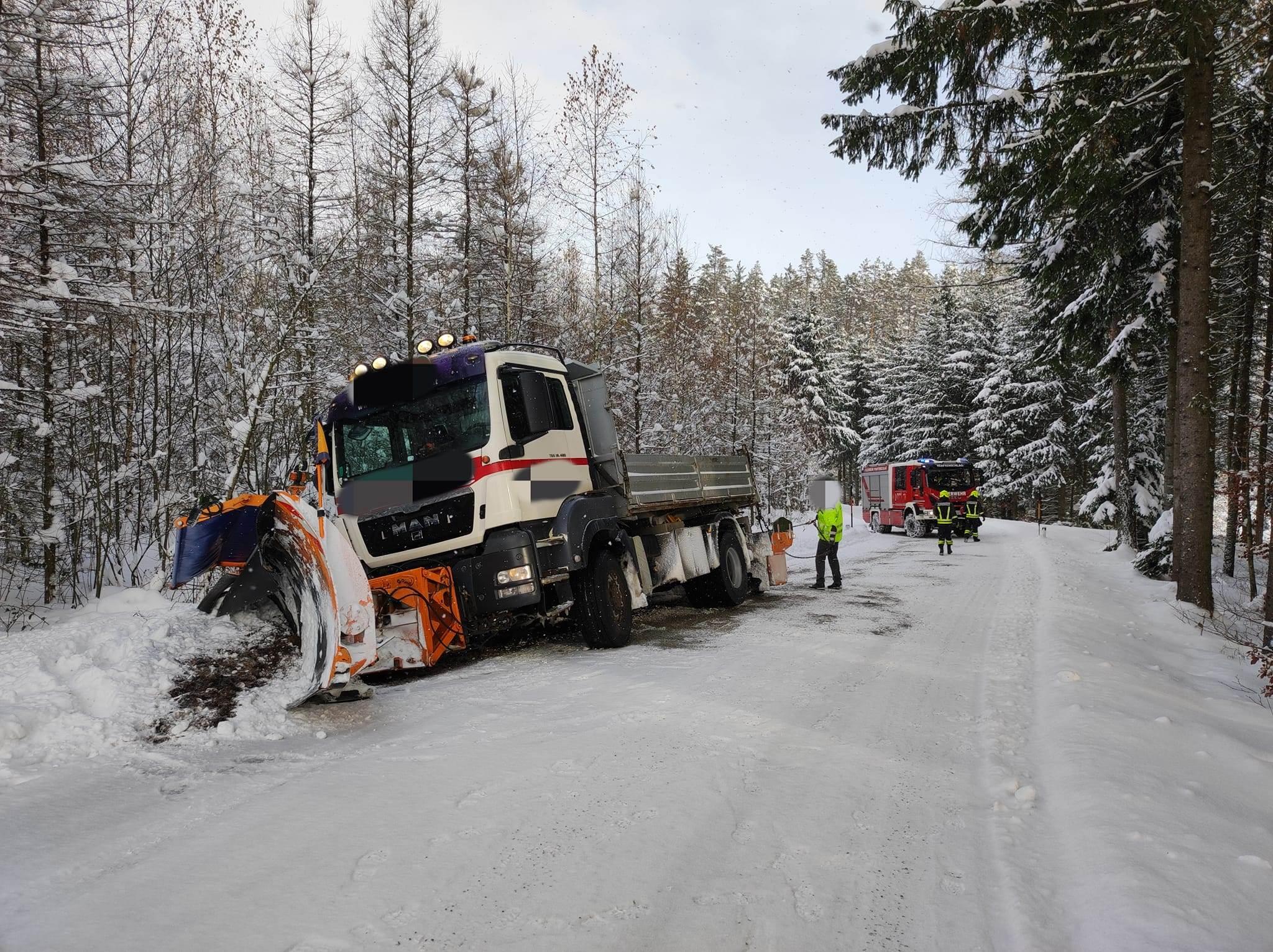 Räum-LKW-Bergung