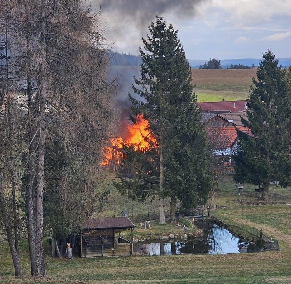 Scheunenbrand in Eisenreichs – Bild 3