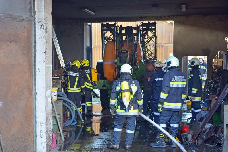 Scheunenbrand in Wiederfeld – Bild 2